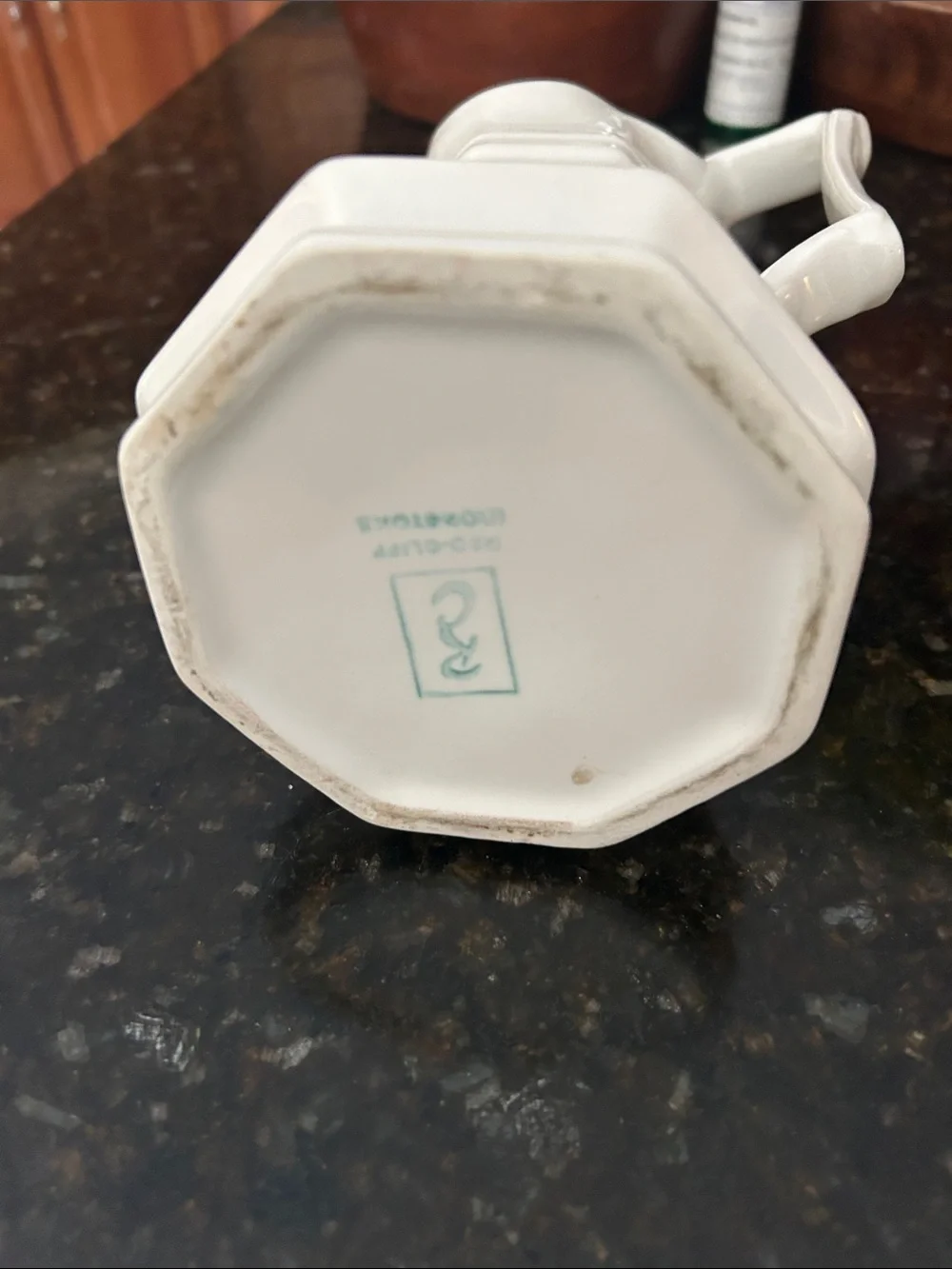Redcliff 6 inch white Ironstone Pitcher Jug